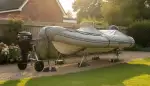 Sicherer Hafen an Land: Bootslagerböcke