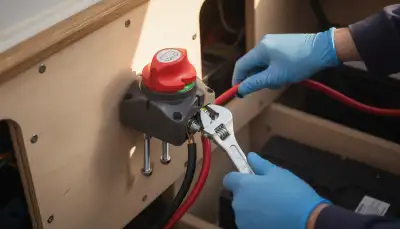 Batterie-Hauptschalter: Kontrolle am Elektro-Außenborder