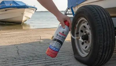 Reifenpannenspray: Nothelfer für den Boots-Trailer