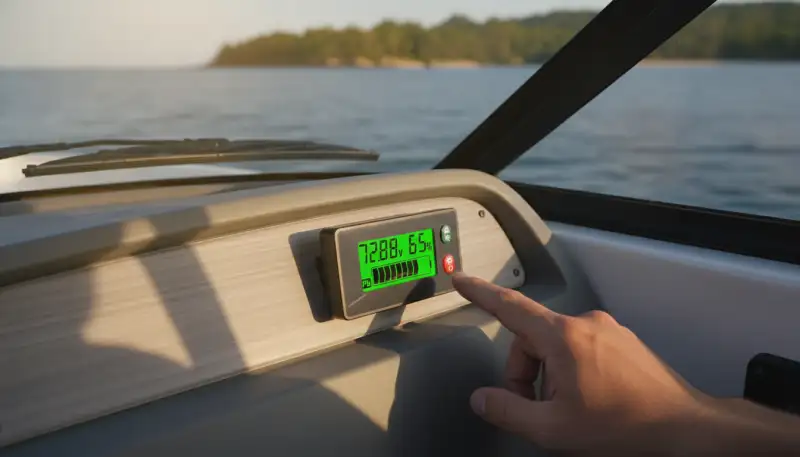 Volle Kontrolle: Batteriestandsanzeige für Ihr Boot